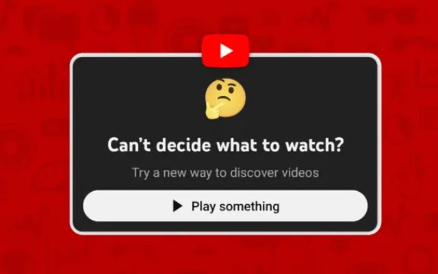 YouTube Experiments A ‘Play Something’ Button