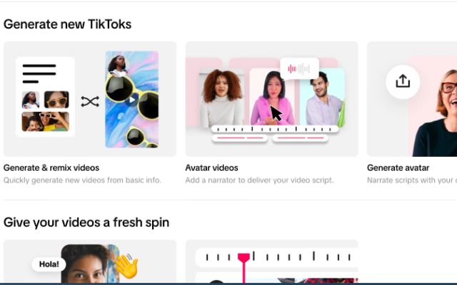 TikTok Launches a New AI Tool for Marketers - Symphony Creative Studio