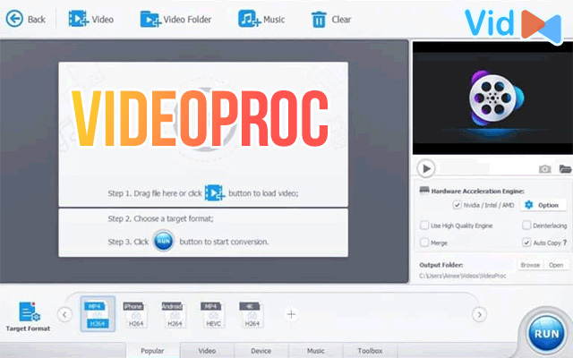 VideoProc is Video Processing Software