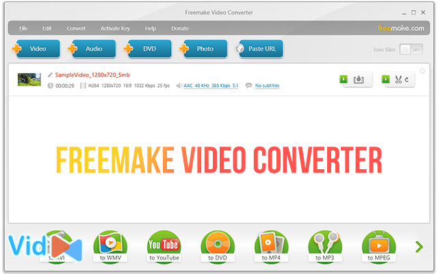 Freemake Video Converter software