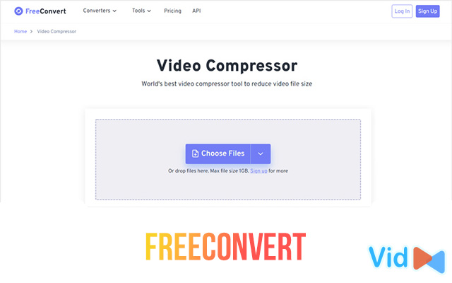 FreeConvert helps decrease video size online