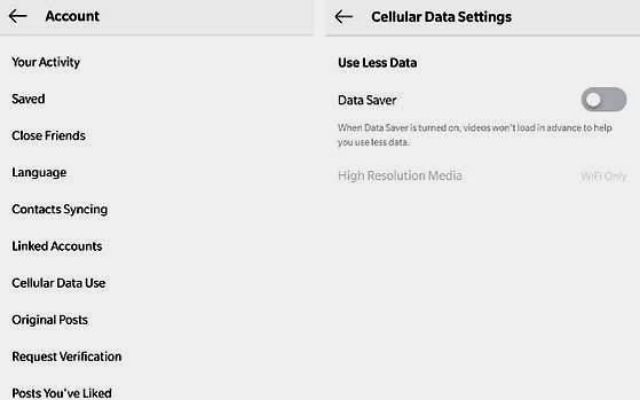  Adjust Instagram video quality settings