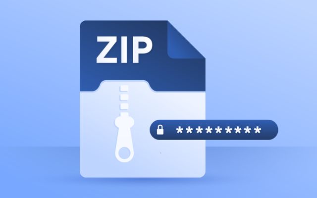  Put your file in a zipped file