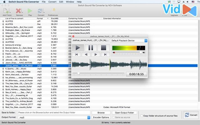  Switch Audio File Converter