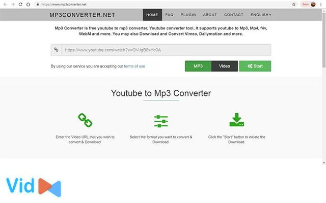  MP3Converter.net is a great video to audio converter