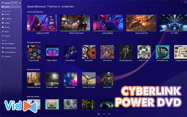 Cyberlink Power DVD is a worthy video player download for Windows 11