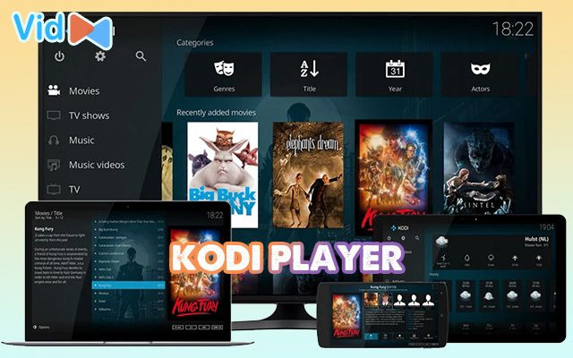  Kodi Player is a free video player Windows 11